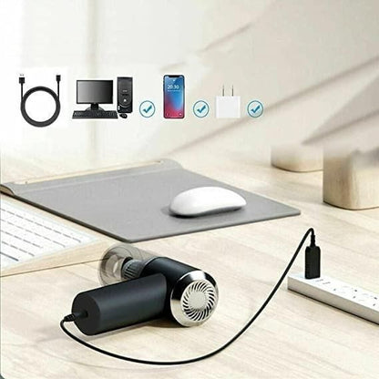 2 In 1 Portable Wireless Vacuum Cleaner - Rechargeable Battery